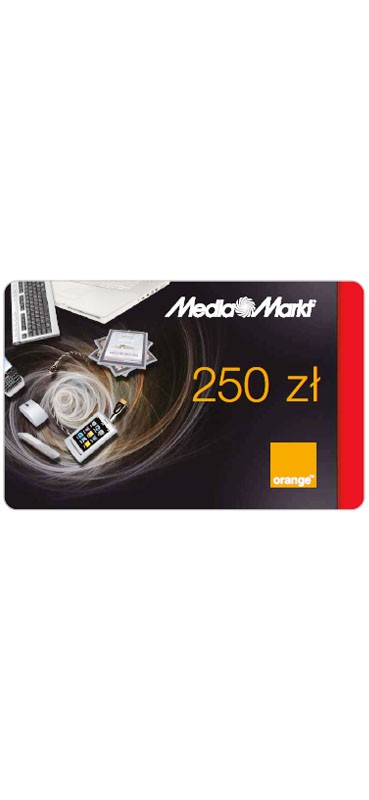 Karta na Zakupy w Media Markt 250zł Karta na Zakupy w Media Markt 250zł