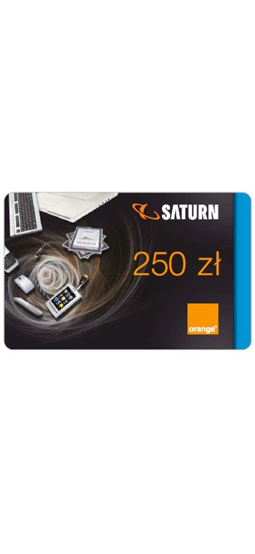 Karta na Zakupy w Saturn 250 zł Karta na Zakupy w Saturn 250 zł