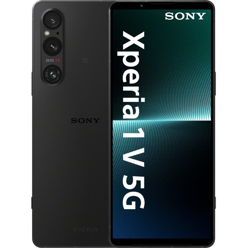 Sony Xperia 1 V 5G czarny front