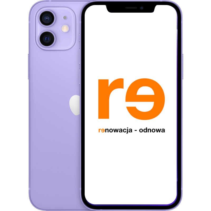 iPhone 12 5G - outlet fioletowy front