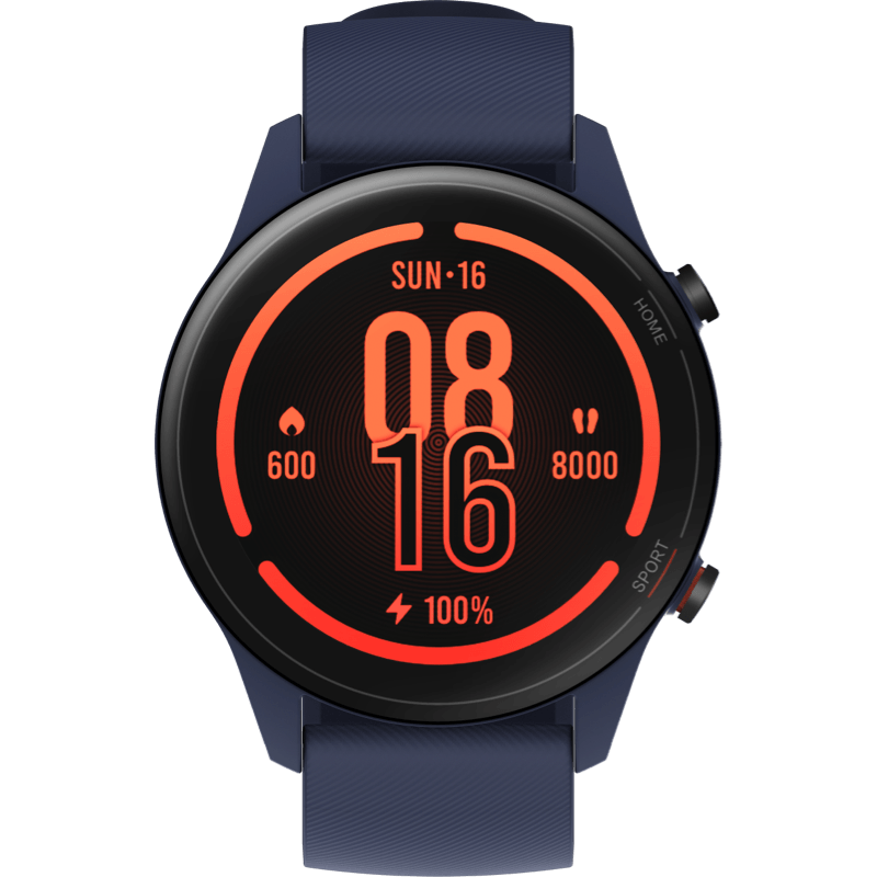 Xiaomi Mi Watch granatowy front