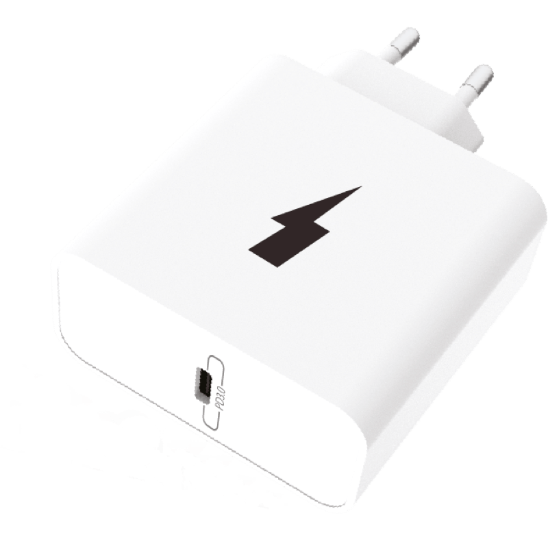 Ładowarka sieciowa WG PD 45W Type C biała z góry
