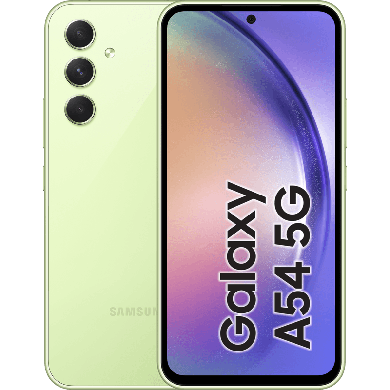 Samsung Galaxy A54 5G 128GB zielony front