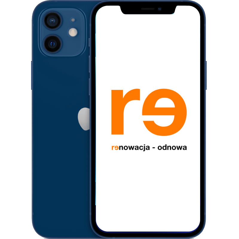 iPhone 12 5G - outlet niebieski front
