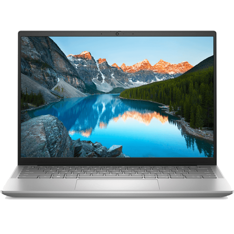Laptop Dell Inspiron 5430 (Intel Core i7-1360P, 14,0″, 16 GB RAM, 1 TB SSD, Windows 11 Home) srebrny front