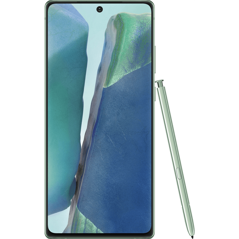 Samsung Galaxy Note20 5G zielony front