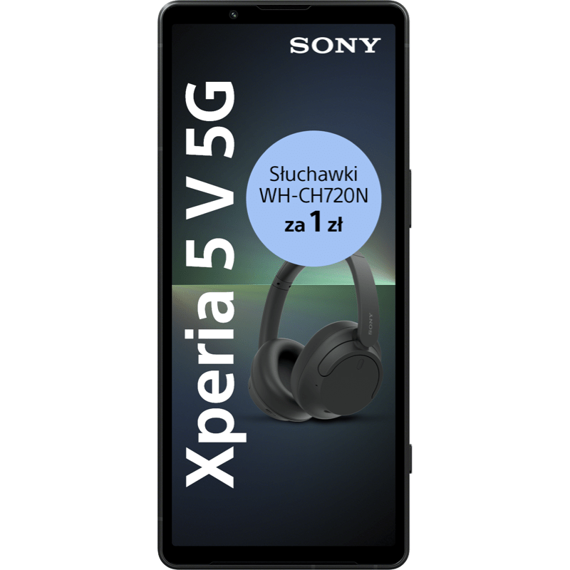 Sony Xperia 5 V 5G 8/128GB + słuchawki bezprzewodowe WH-CH720N black 2
