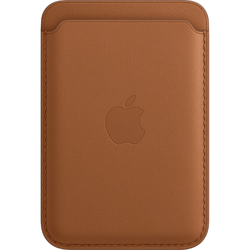 Etui iPhone Leather Wallet z MagSafe brązowe