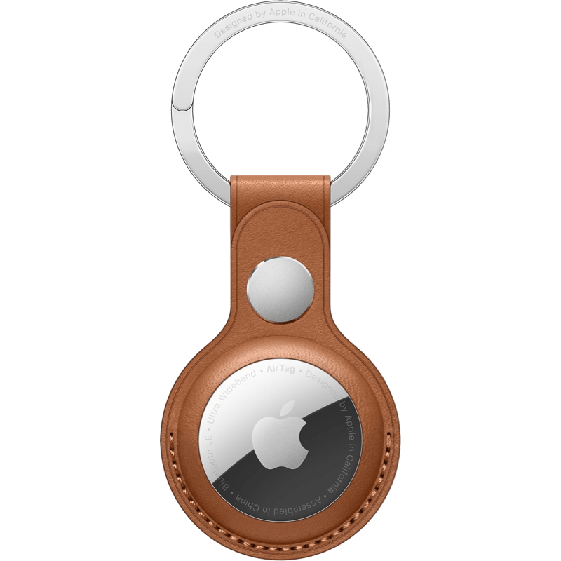 Apple AirTag + brelok skorzany front