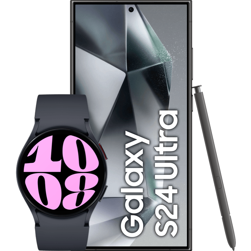 Samsung Galaxy S24 Ultra 5G 256GB + Samsung Galaxy Watch6 40mm eSIM