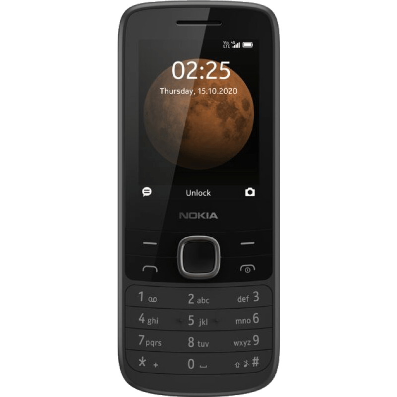 Nokia 225 czarny front