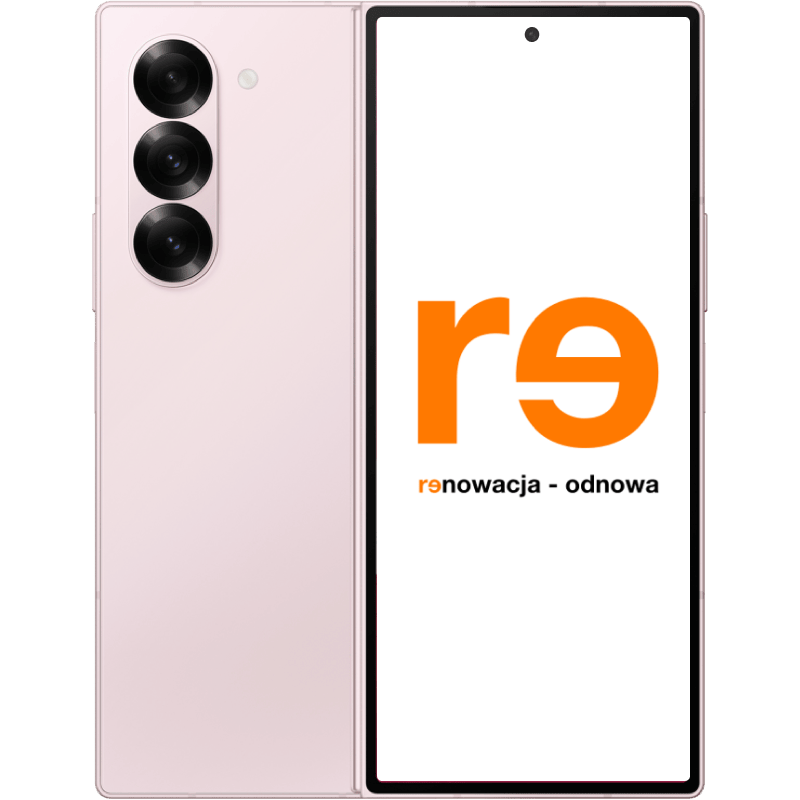 Samsung Galaxy Z Fold6 5G - outlet różowy front