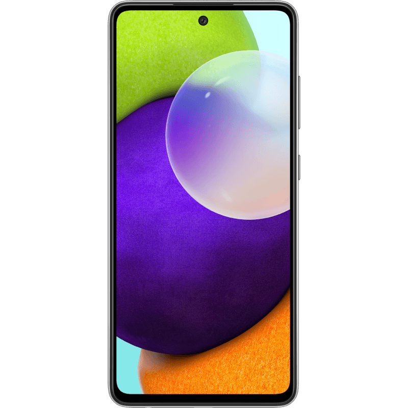 Samsung Galaxy A52 czarny front