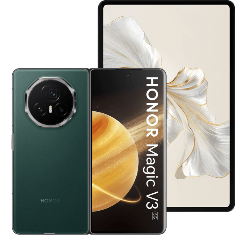 HONOR Magic V3 5G 12/512GB + PAD9 zielony front i tył
