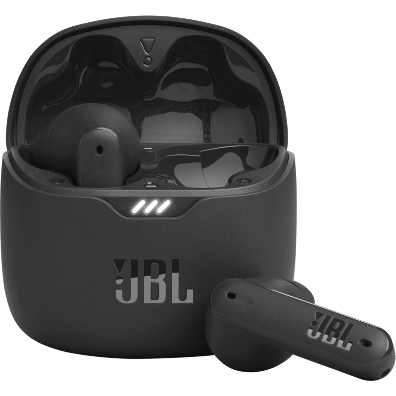 Słuchawki bezprzewodowe JBL TUNE FLEX czarne front