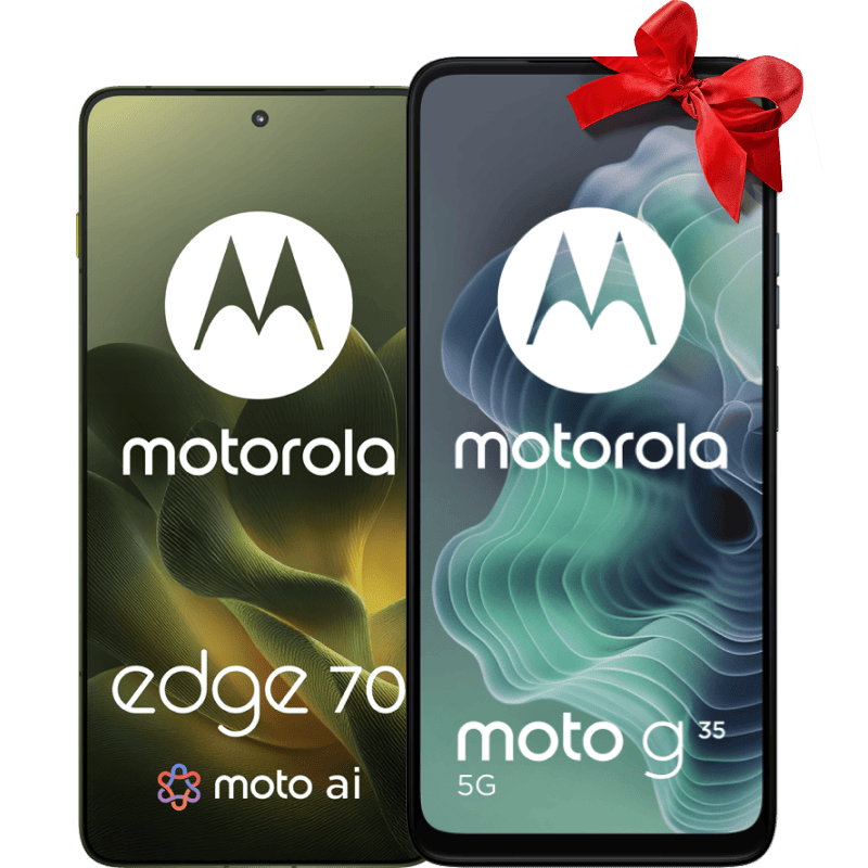 motorola edge 70 5G 12/512GB + motorola moto g35 5G 8/128GB