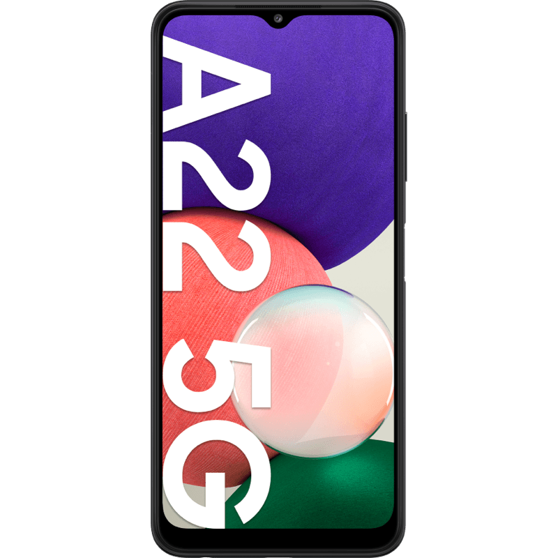 Samsung Galaxy A22 5G grafitowy front