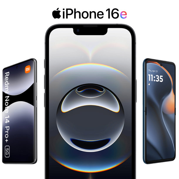 iPhone, Xiaomi i&nbsp;Motorola w&nbsp;abonamencie<br>aż <font color="ff7900">50% taniej</font>
