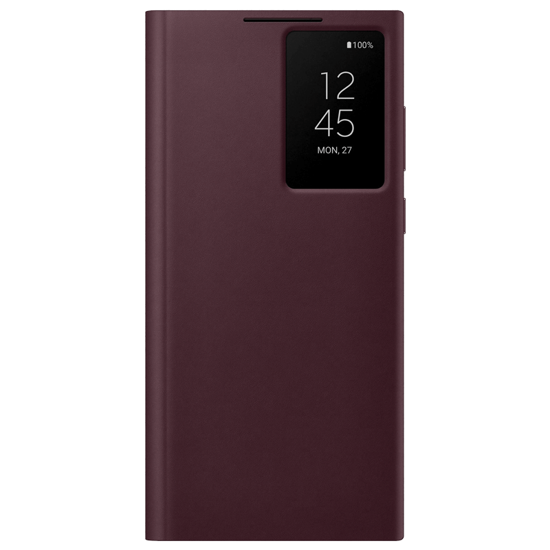 Etui Smart Clear View Cover Samsung S22 Ultra
