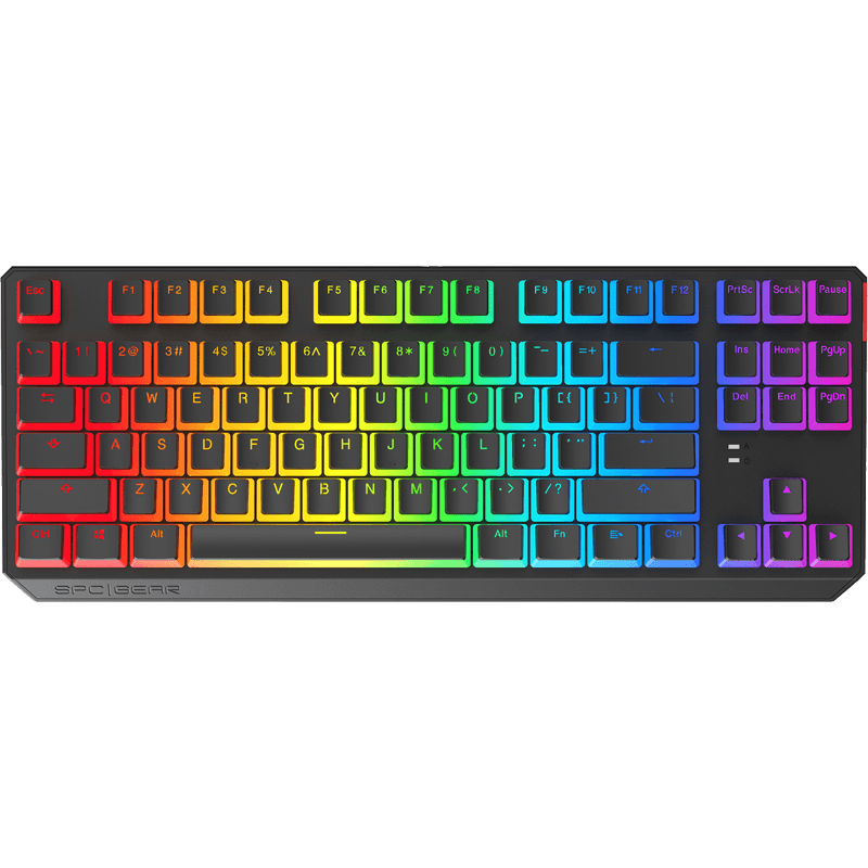 Klawiatura gamingowa SPC Gear GK630K Pudding Tournament Kailh Brown RGB
