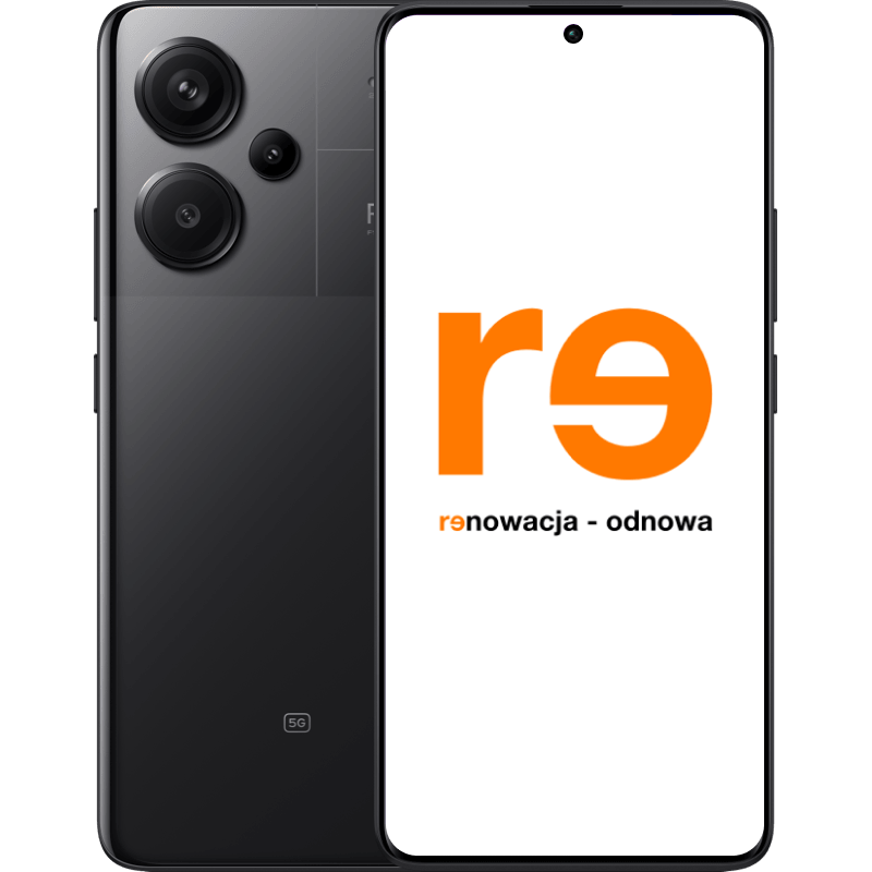 Xiaomi Redmi Note 13 Pro+ 5G 12/512GB - outlet czarny front