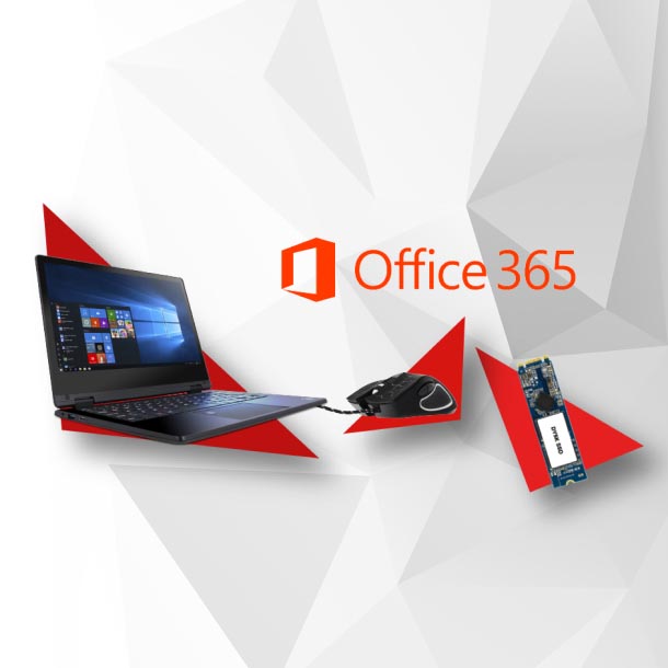 Odbierz dodatkowy dysk&nbsp;SSD, myszkę i&nbsp;pakiet Office GRATIS