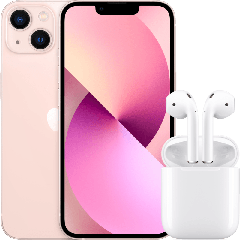 iPhone 13 256GB 白 SIMフリー ケース、AirPodsセット iPhone 13 256GB