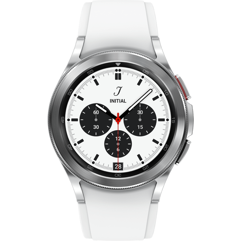 Samsung Galaxy Watch4 Classic 42mm eSIM srebrny front