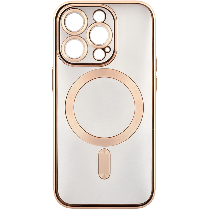 Etui WG Magic Eye Magnet do iPhone 15 Pro, wariant złoty