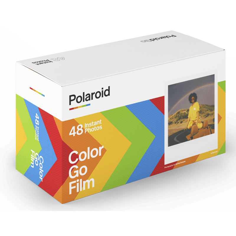 Wkłady kolorowe Polaroid Color GO Film z białą ramką 48 SZTUK