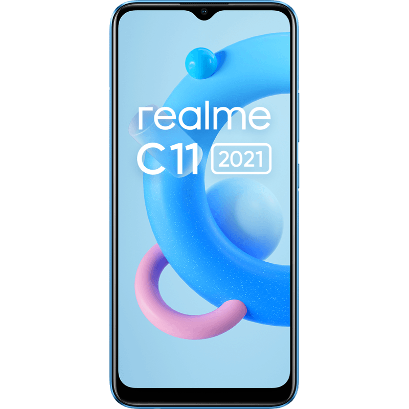 realme C11 2021 niebieski front