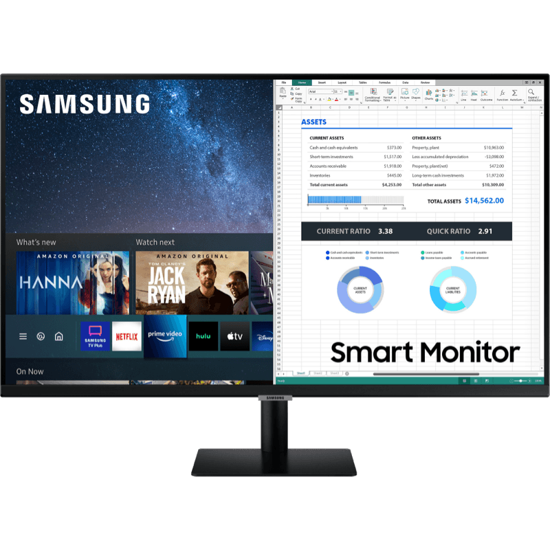 Samsung Monitor 27″ S27BM500EUX czarny front
