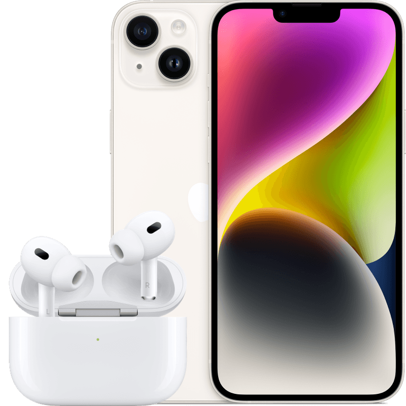 iPhone 14 Plus 256GB 5G + AirPods Pro (2. generacji) cena, dane