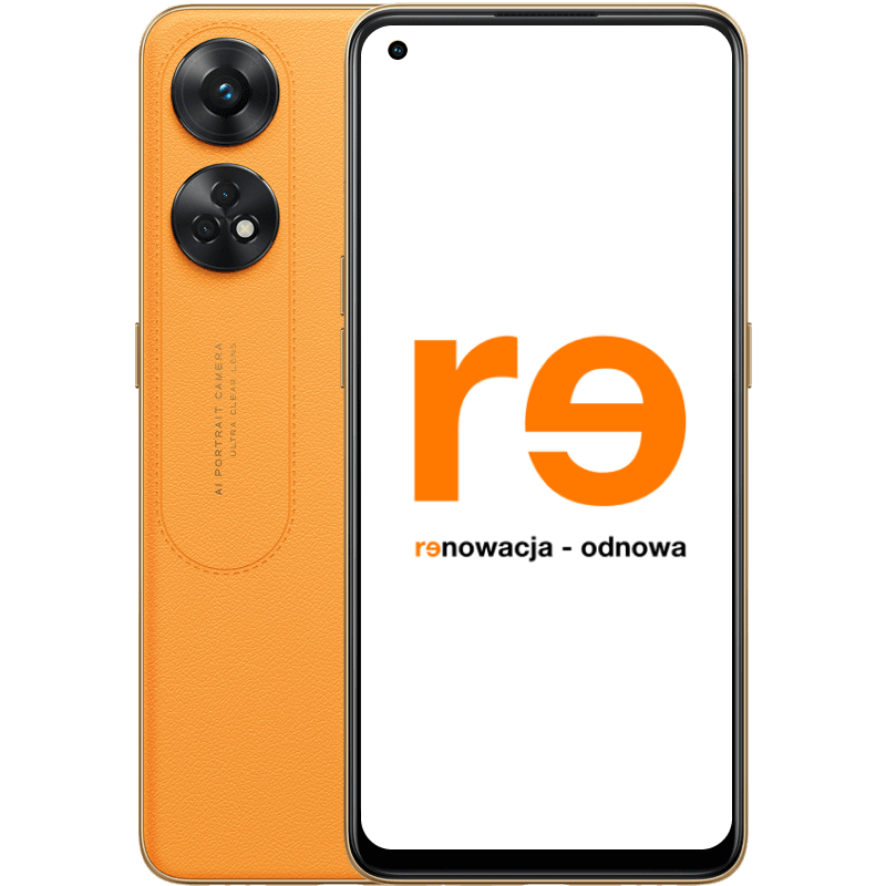 OPPO Reno8 T 4G 8/128GB DS - outlet pomaranczowy front