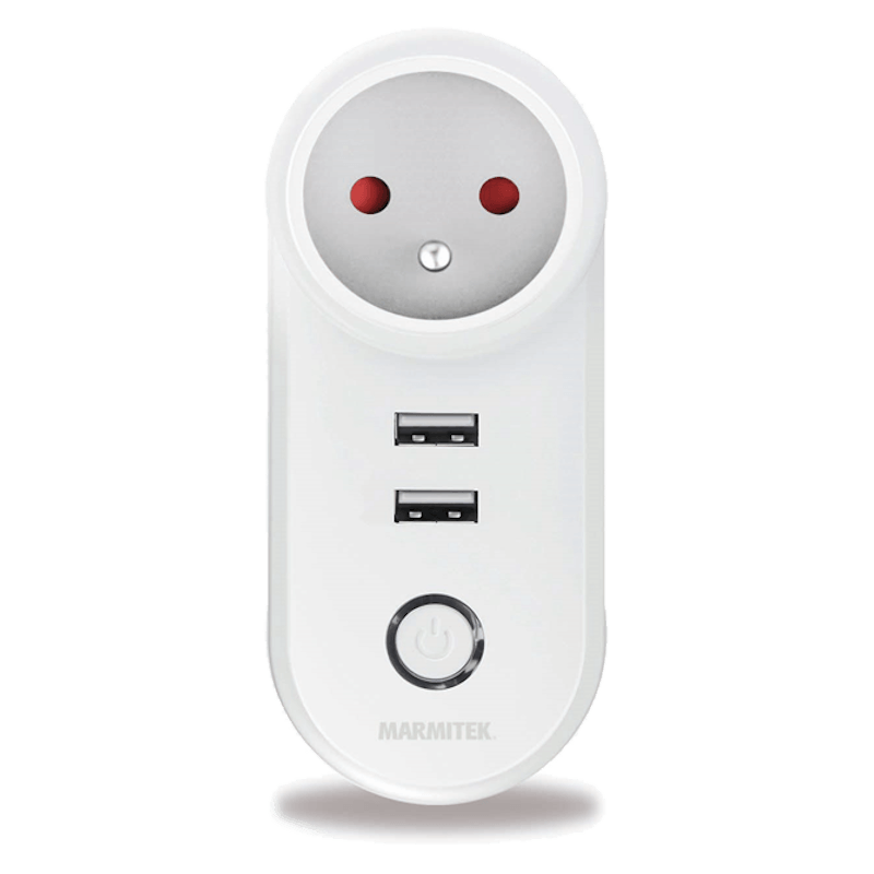 Smart Wi-Fi power plug Power Si Marmitek front
