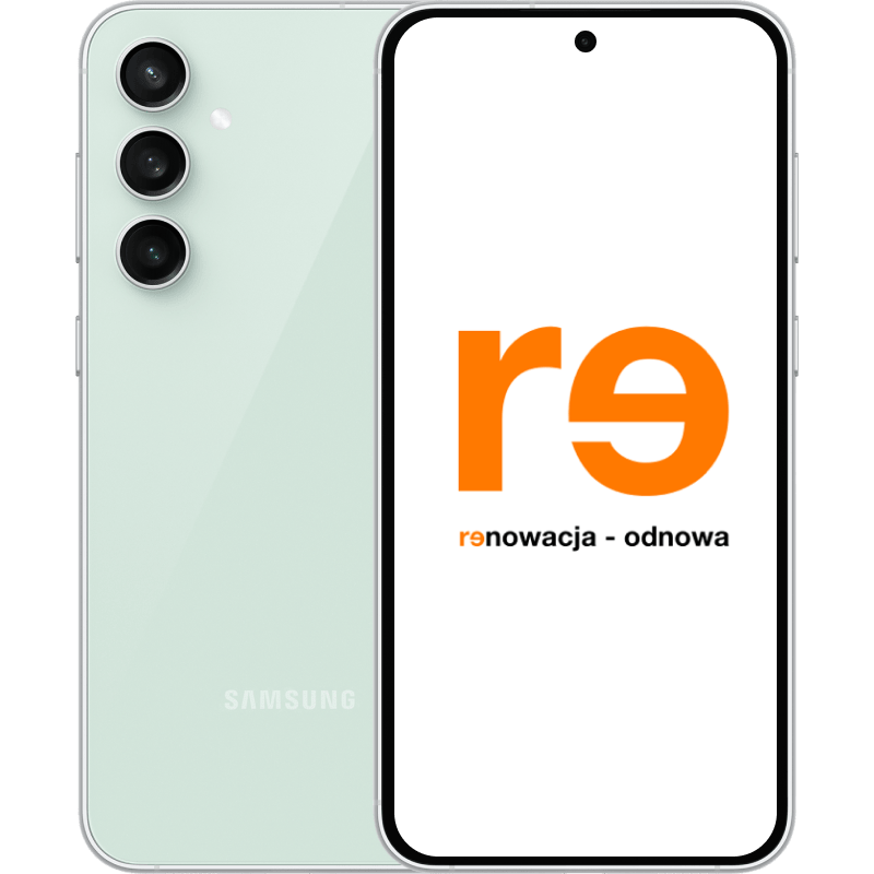 Samsung Galaxy S23 FE 5G - outlet mietowy front