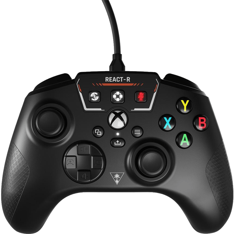 Kontroler React-R Do Xbox Series X/S czarny od góry