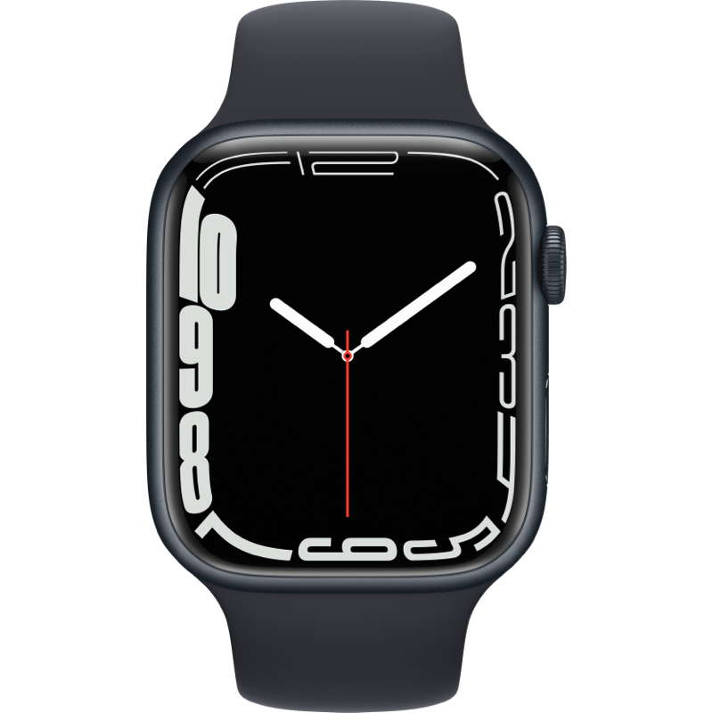 Apple Watch Series 7 GPS + eSIM (Cellular) 44mm polnoc front