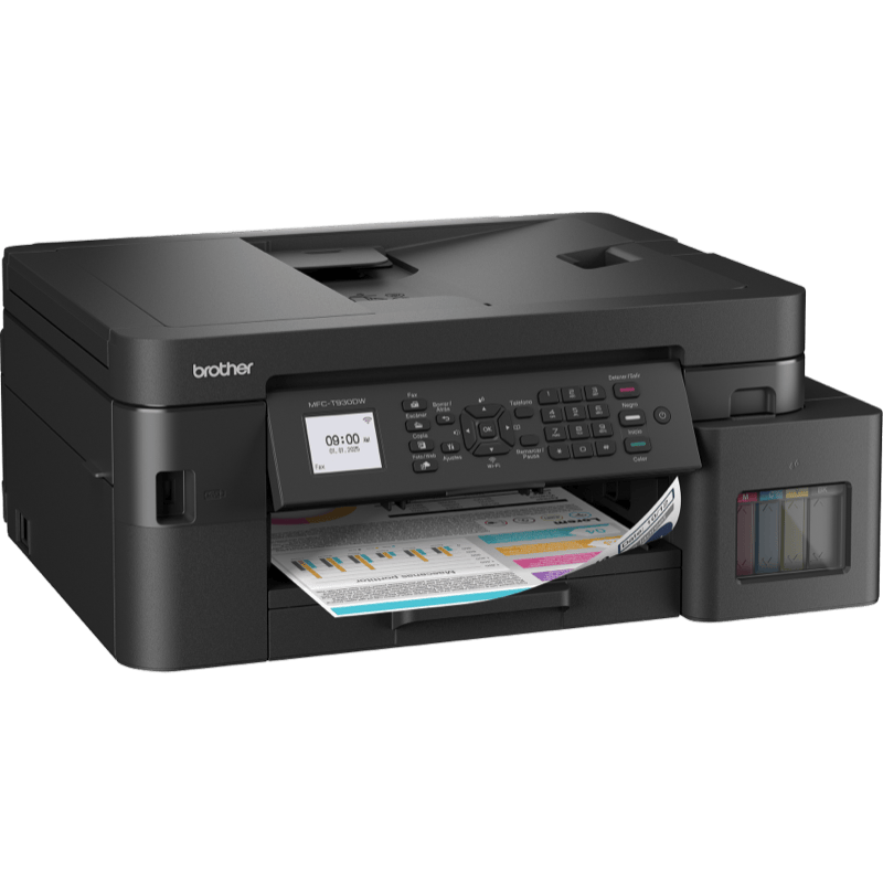 Wielofunkcyjna drukarka atramentowa kolorowa 4w1 Brother MFC-T930DW czarna