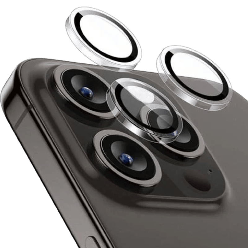 Szkło ochronne na kamery Force Glass z dożywotnią gwarancją iPhone 16PRO/16PRO MAX BB front prawy skos