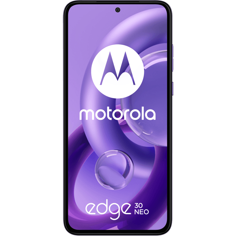 Motorola edge 30 neo fioletowy front