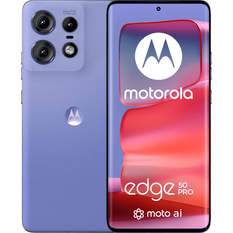 Motorola edge 50 pro 5G 12/512GB fioletowy front