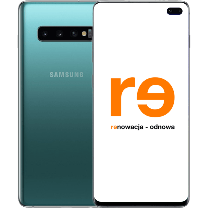 Samsung Galaxy S10+ Odnowiony Recommerce Klasa A+ zielony