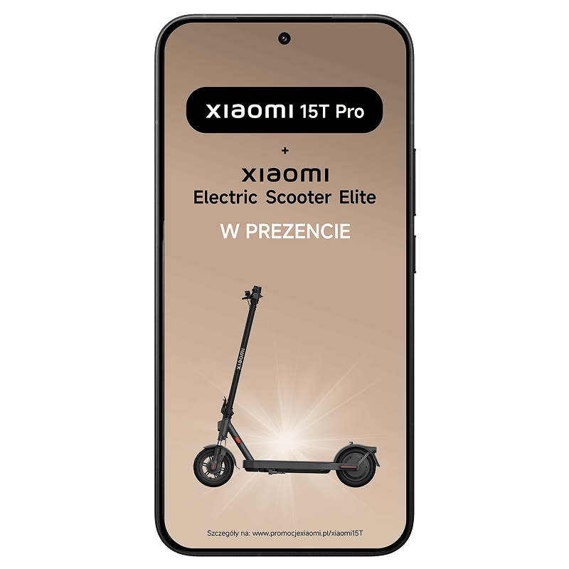 Xiaomi 15T Pro 5G 12/512 GB czarny front
