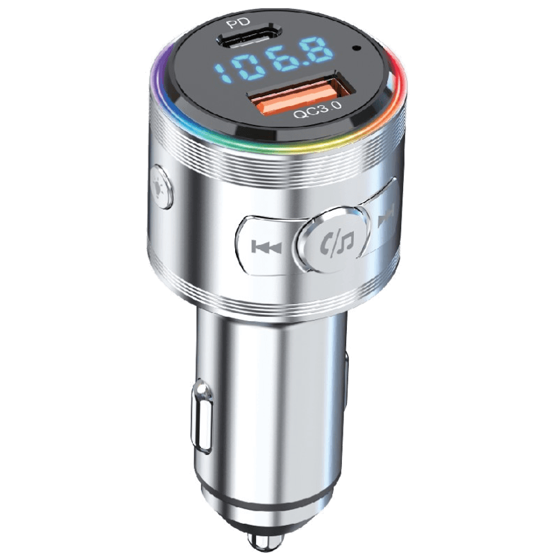 WG FM transmitter Ładowarka USB-C 30W PD + QC 3.0 18W