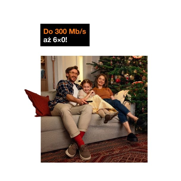 NOWOŚĆ! W&nbsp;opcji do&nbsp;300&nbsp;Mb/s 6&nbsp;mies. w&nbsp;prezencie!