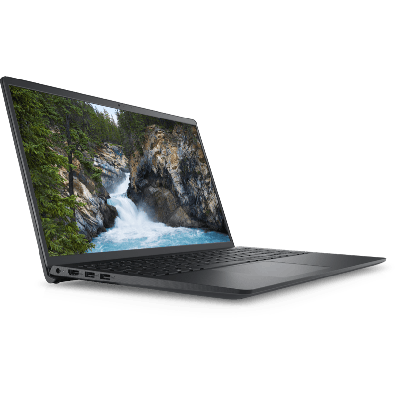 Laptop Dell Vostro 3520 i5-1335U 8GB 512GB Win11Pro czarny front prawy obrót