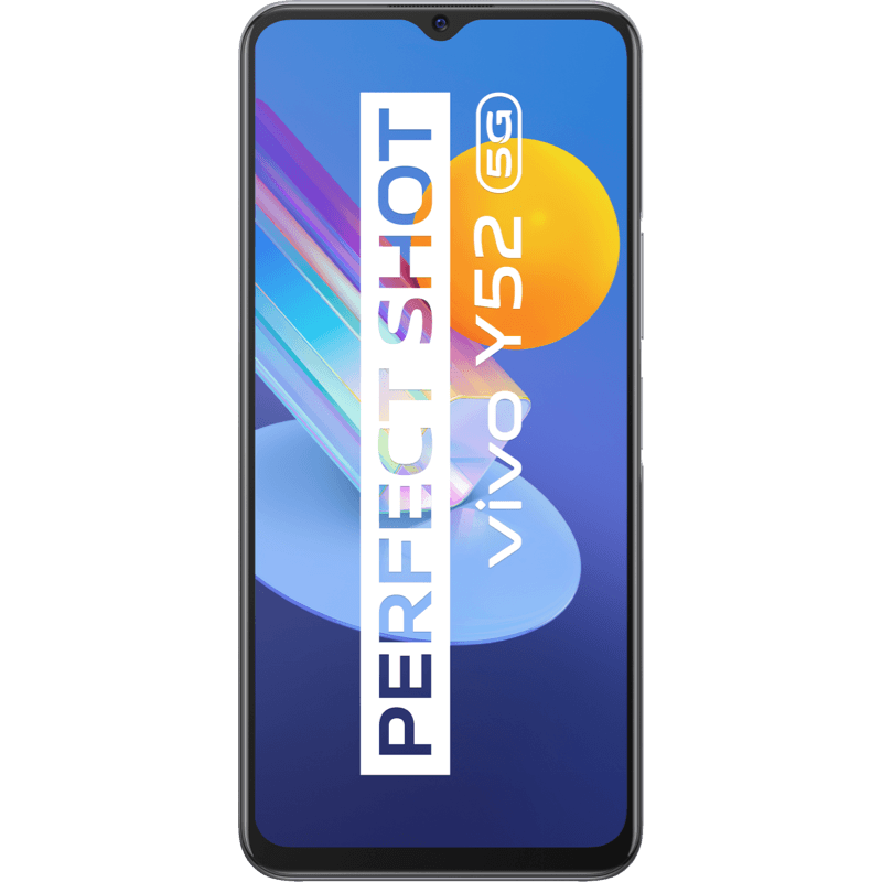 vivo Y52 5G czarny front