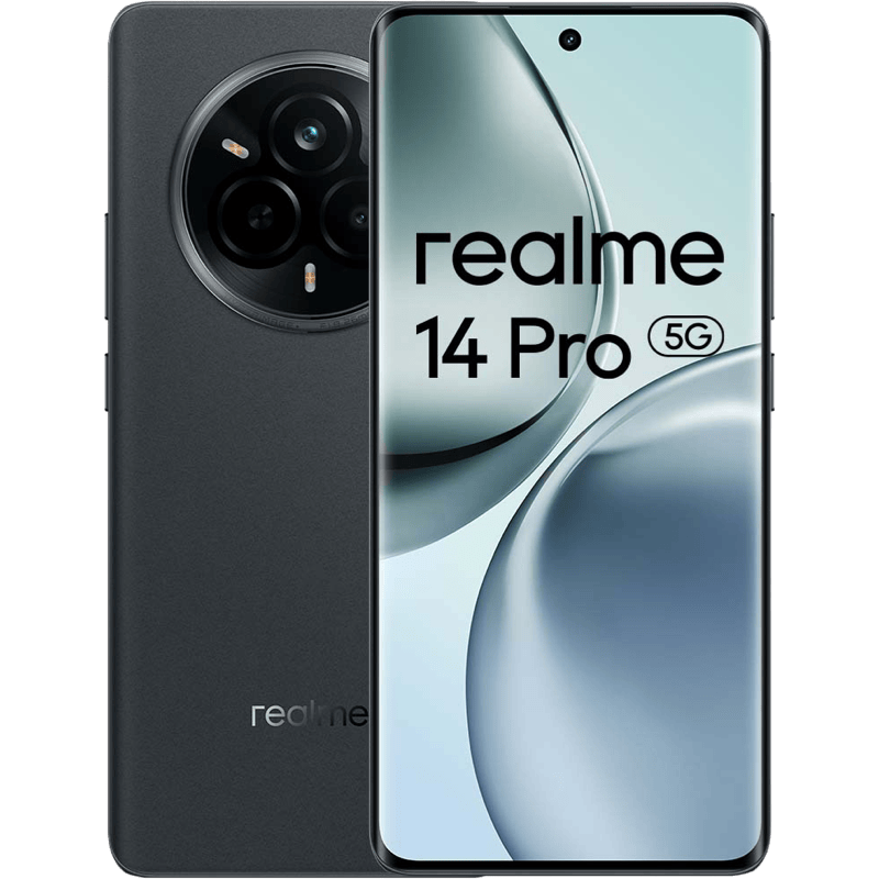 realme 14 Pro 5G 8/256GB szary front i tył