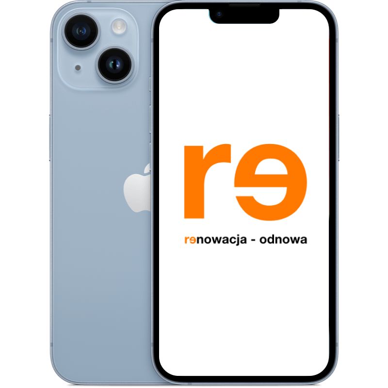 iPhone 14 5G - outlet niebieski front
